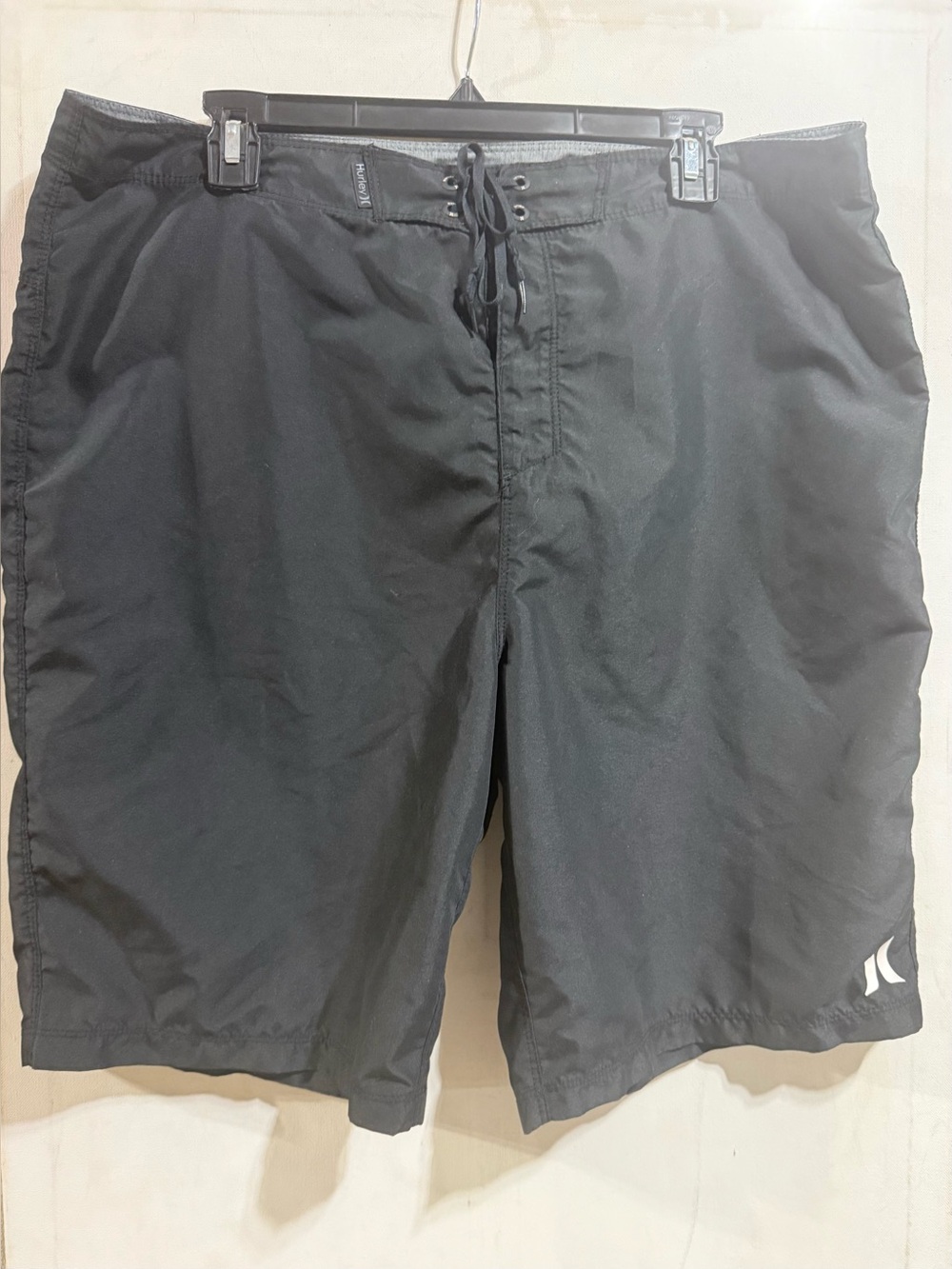 Hurley Men’s One and Only Board Shorts 21’ Size-36 Black Shorts
